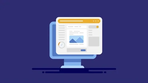 Content management system, cms software application dashboard computer. Stock Footage 240182032
