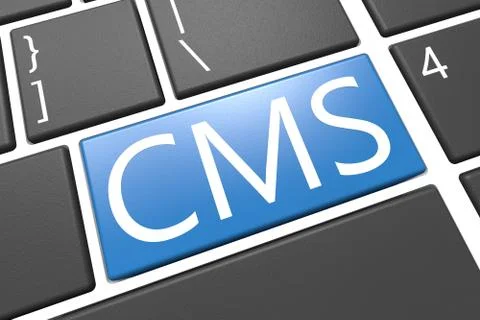 Content management system Stock Illustration