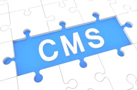 Content management system Stock Illustration