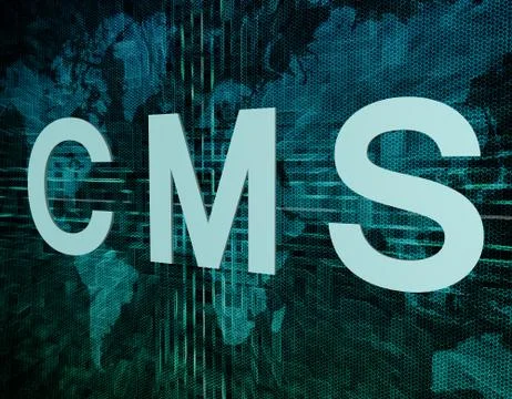Content management system Stock Illustration