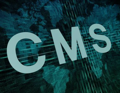Content management system Stock Illustration