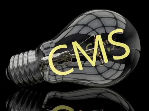 Content Management System Stock Illustration