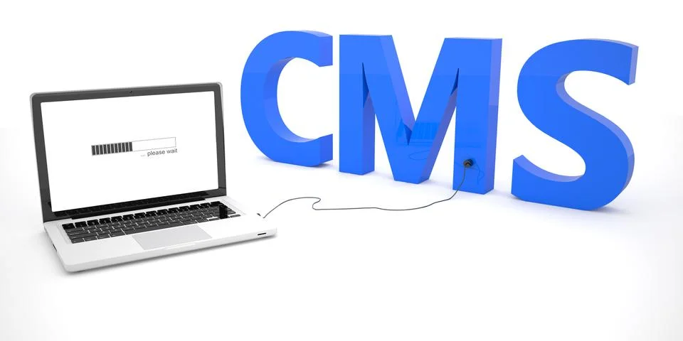 Content Management System Stock Illustration