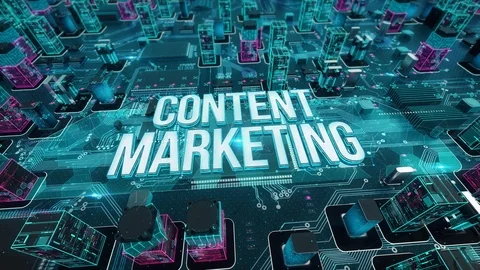 Content Marketing with digital technology concept Video stock 103063664