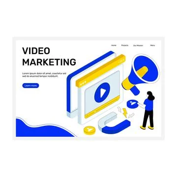 Content Marketing Stock Illustration