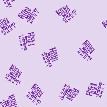 Content organization technical writer glyph vector seamless pattern Stock Illustration