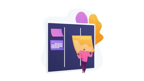 Content plan 4K loop animation Stock Footage 132925094