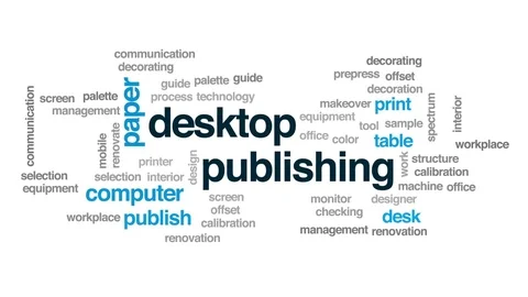 Content security animated word cloud, text design animation. Stock Footage 81310668