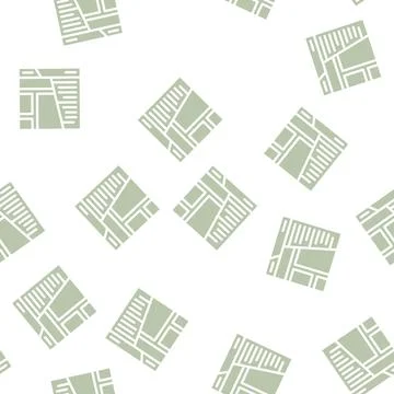 Content seo optimization glyph vector seamless pattern Stock Illustration