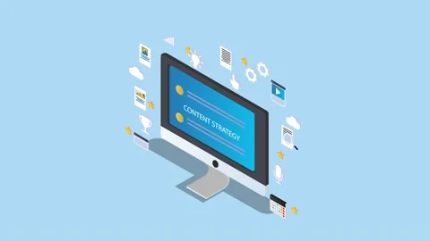 Content strategy Stock Footage 231092948