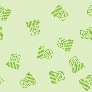 Content updates technical writer line seamless pattern 스톡 일러스트