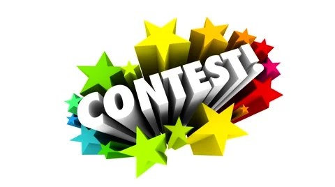 Contest Stars Announcing Competition Enter to Win Prize Jackpot Stock Footage 46599406