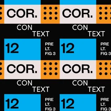 Context abstract typographic pattern Illustrazione stock