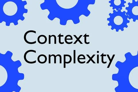 Context Complexity concept Illustrazione stock