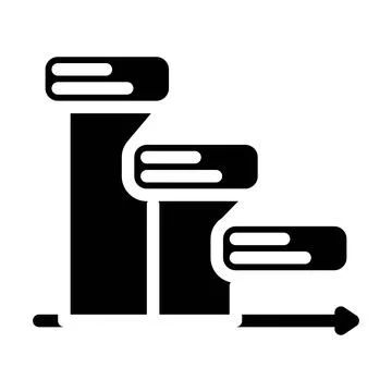 Context switching time management glyph icon vector illustration Illustration