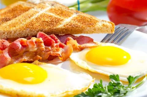 Continental breakfast. Stock Photos