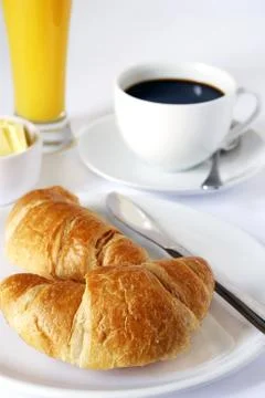 Continental breakfast Stock Photos