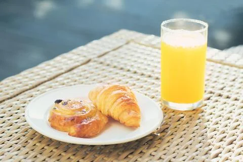 Continental breakfast Stock Photos