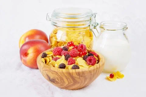 Continental breakfast Stock Photos