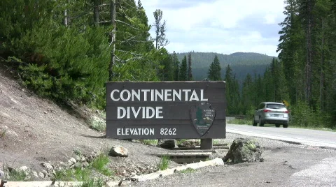 Continental Divide Stock Footage 500481