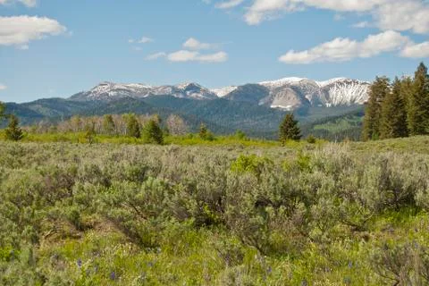 Continental divide Foto stock