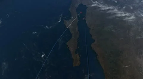 Continental drift 02 Stock-Footage 10757587