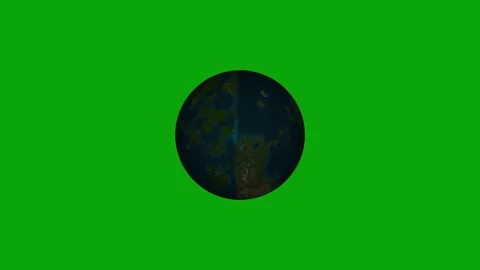 Continents icon animated video Stock Footage 294401094
