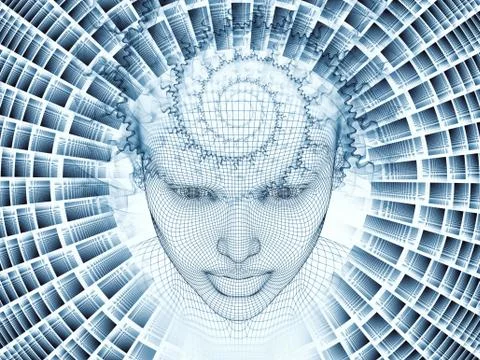 The Continuation of the Mind Stock Illustration