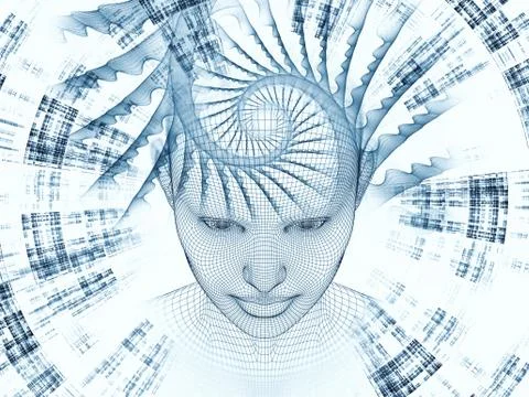 The Continuation of the Mind Stock Illustration