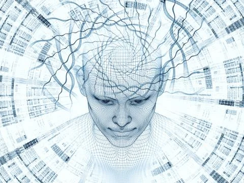 The Continuation of the Mind Stock Illustration