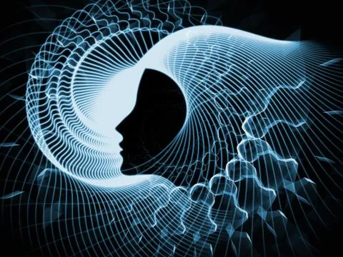 The Continuation of Soul and Mind Ilustração Stock