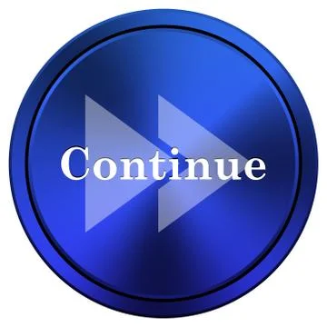 Continue icon 스톡 일러스트