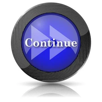 Continue icon 스톡 일러스트