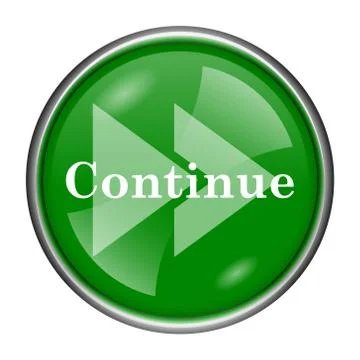 Continue icon Illustrazione stock