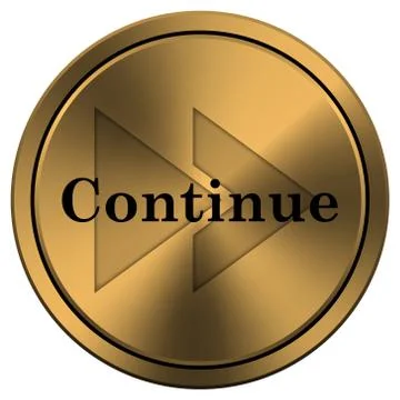 Continue icon Stock Illustration