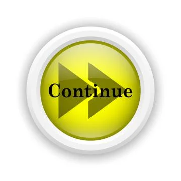 Continue icon 스톡 일러스트