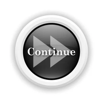 Continue icon Stock Illustration