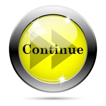 Continue icon 스톡 일러스트