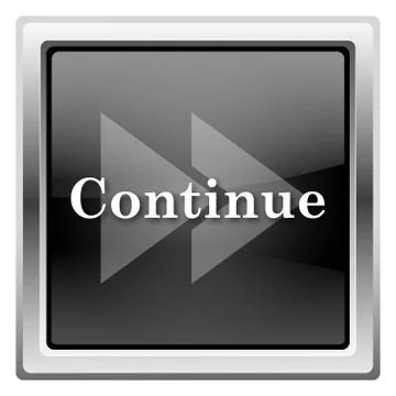 Continue icon 스톡 일러스트