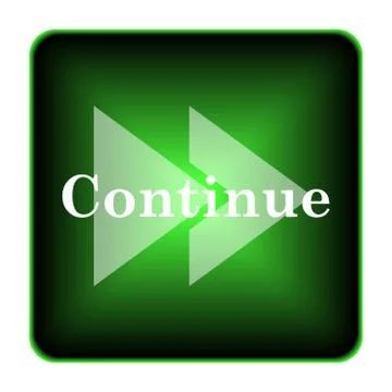Continue icon Stock Illustration