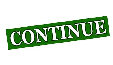 Continue Stock Illustration