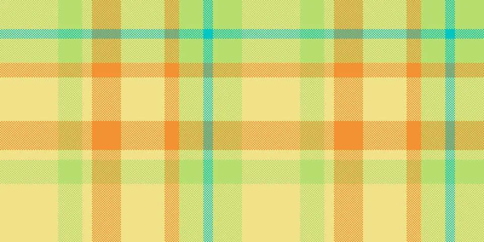 Continuity background tartan vector, pajamas check plaid fabric. Girly seam.. Stock Illustration