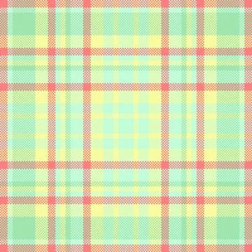 Continuity check fabric seamless, mid textile vector plaid. Net pattern bac.. Illustrazione stock