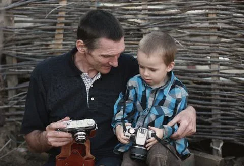 Continuity of generations Stock Photos