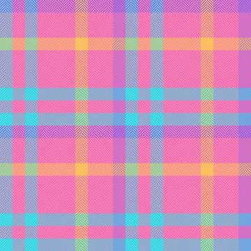 Continuity pattern textile vector, designer seamless fabric check. Give tex.. Stock Illustration