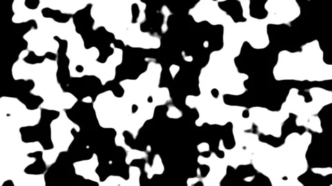 Continuous Abstract Flow In Black And White Stock Footage 319218955