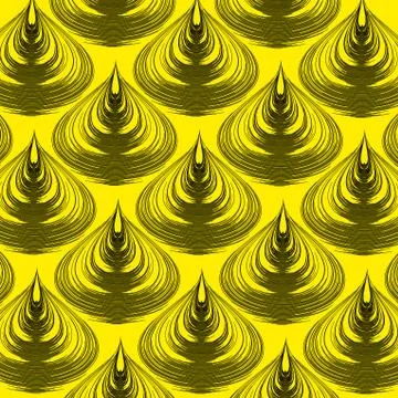 Continuous audio wave background. New digital technology wallpaper Stock Illustration