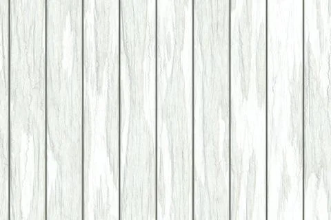 Continuous batten white wooden pattern Stock Illustration