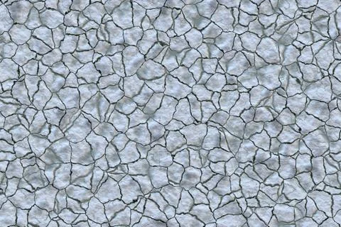Continuous  cracked ground pattern Stock Illustration