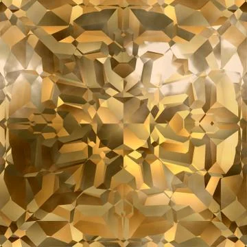 Continuous   crystal pattern 스톡 일러스트